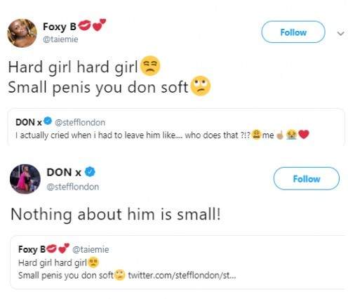 'It is not small' - Stefflon Don speaks about the size of Burna Boy's Joystick.