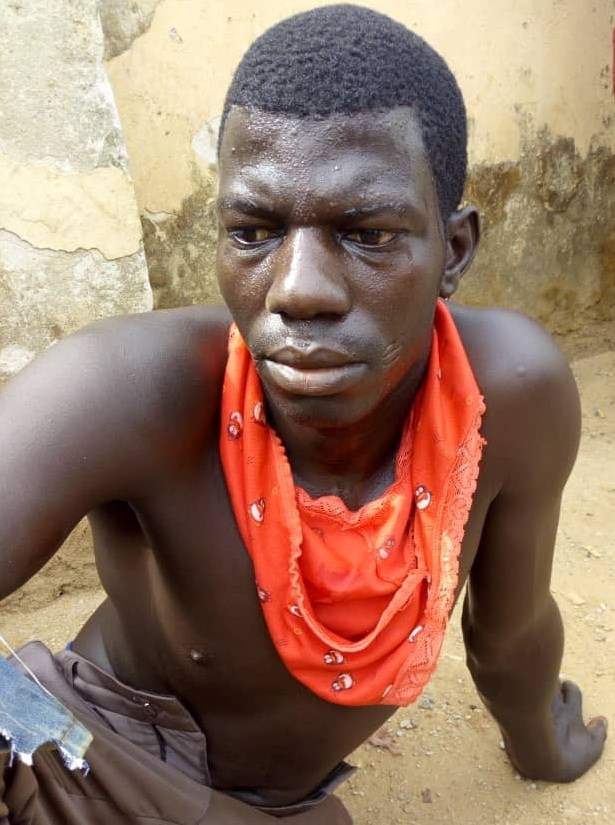 Vulcanizer caught stealing pants in Abuja