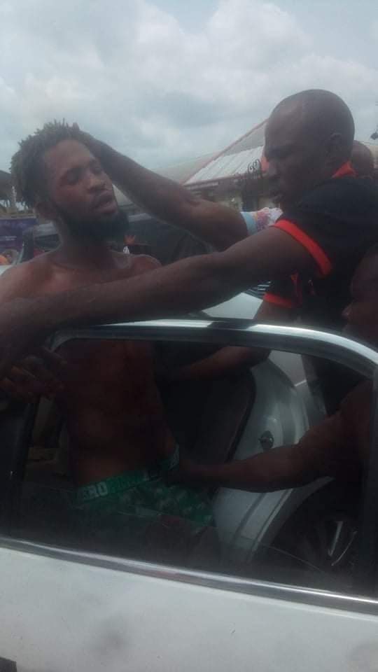 Man caught while trying to use 6-year-old for rituals In Delta (Photos)