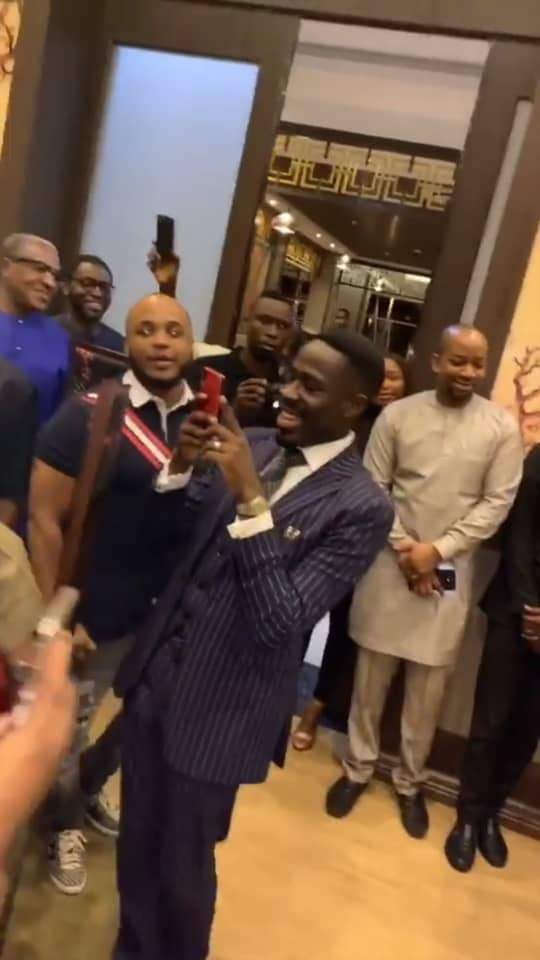 Photos from Davido's dad's birthday dinner party