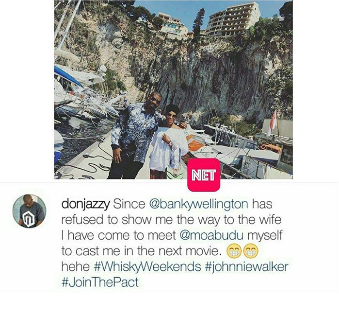 Don Jazzy Gets Advise From Banky W on How to Get a Wife (Read)