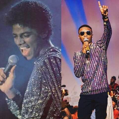 Michael Jackson Inspired Wizkid's Homecoming Concert Outfit (Photo)