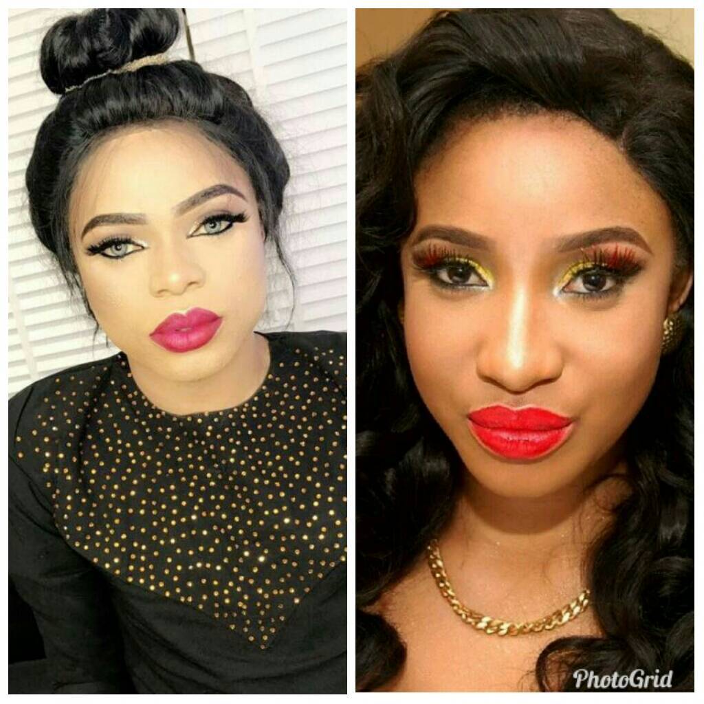 Tonto Dikeh Confirms Her And Bobrisky Are Related?