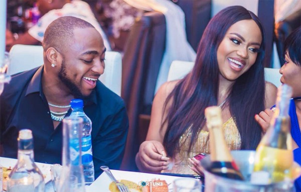 Video: Davido and Chioma's First Public Fight