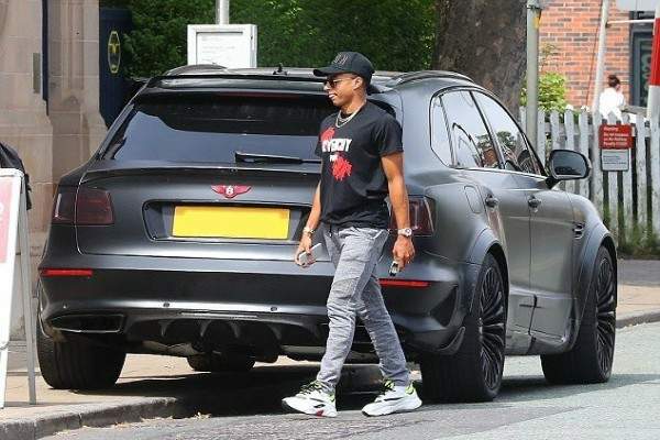 Check Out Man United Jesse Lingard's Cars And His Trademark Custom Touches