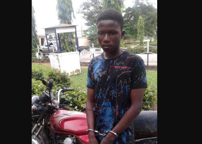 Police arrest wanted 20 year old armed robber, Lateef, aka 'Ajona'