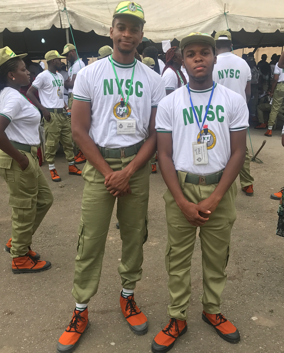 'The Johnsons' Actor, Olumide Oworu 'Tari' Shares His NYSC Pictures