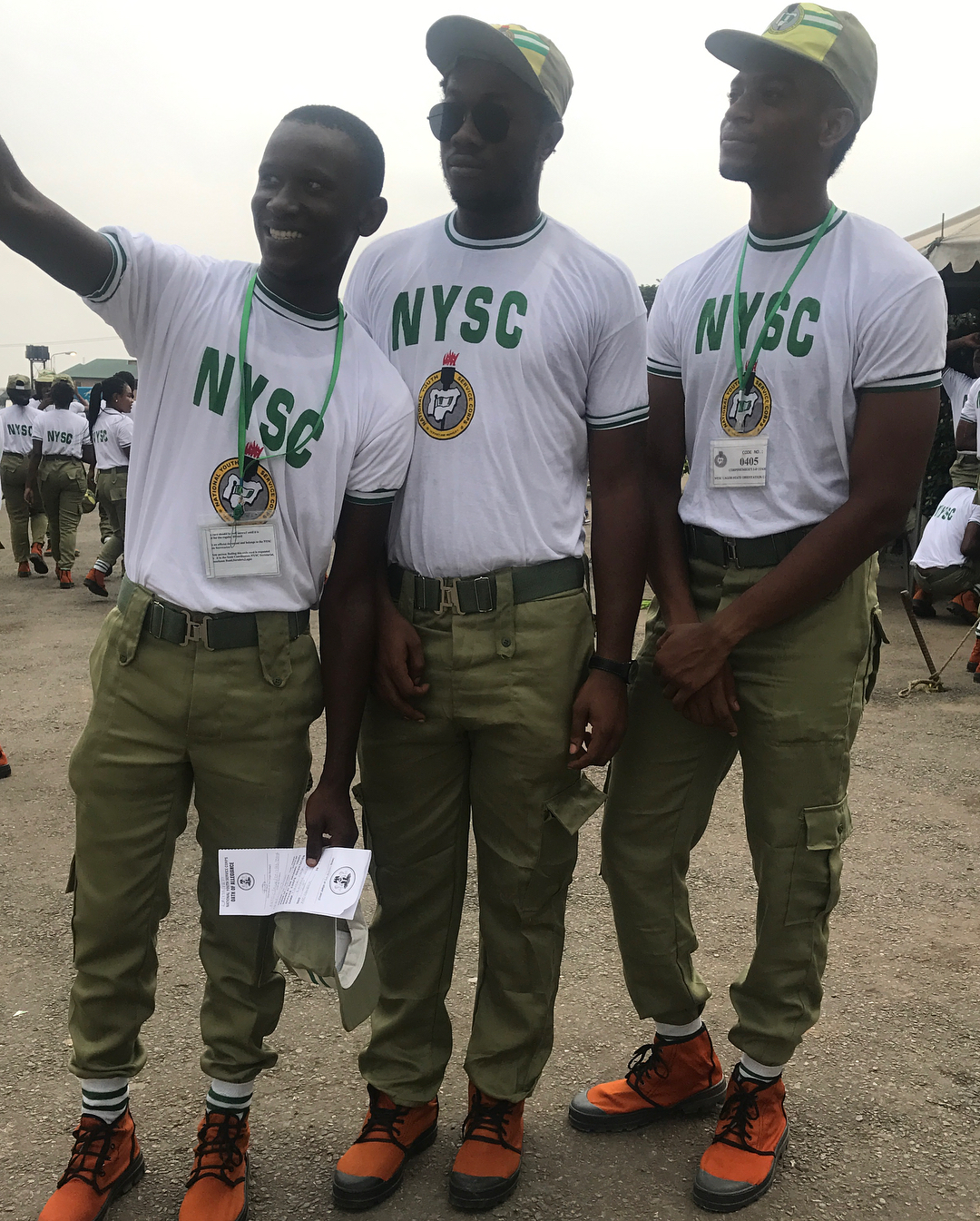 'The Johnsons' Actor, Olumide Oworu 'Tari' Shares His NYSC Pictures