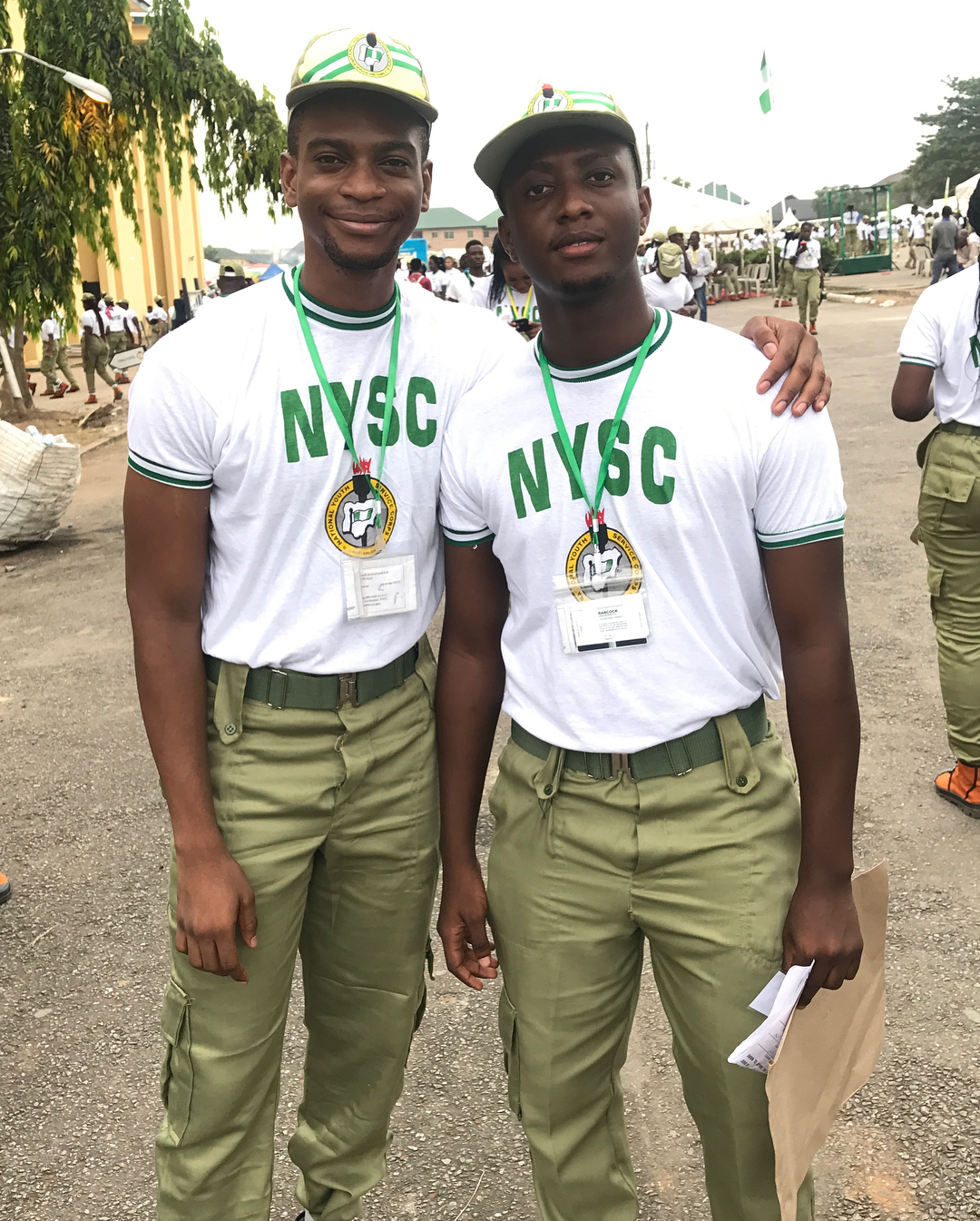 'The Johnsons' Actor, Olumide Oworu 'Tari' Shares His NYSC Pictures