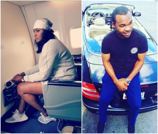 Actress Angela Okorie jets out to meet the father of a bastard
