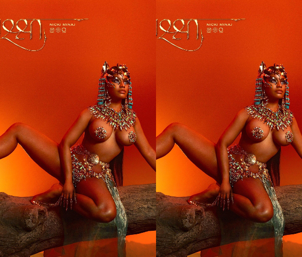 Nicki Minaj debuts jaw dropping cover art for 'Queen' album