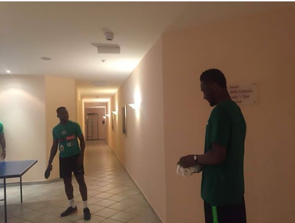 See Photos Of Mikel Obi And Onazi Playing Table Tennis Despite Rumored Rift