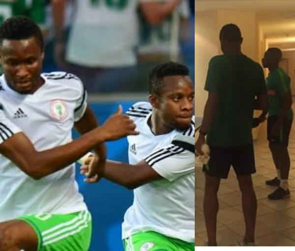 See Photos Of Mikel Obi And Onazi Playing Table Tennis Despite Rumored Rift