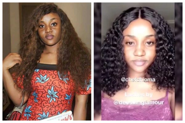See what Davido's girlfriend, Chioma, looks like without makeup (Photos)