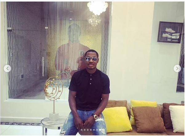 Super Eagles star Ighalo flaunts his newly completed multi-million naira mansion in Lekki (photos)