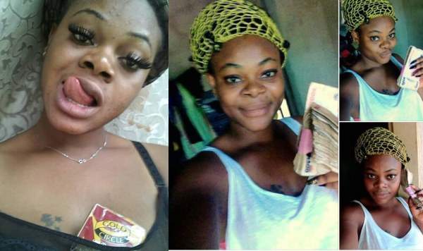 Lady claims she was given N100k to buy Ice Cream, mocks poor guys