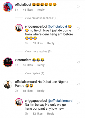 Celebrities react to Erigga's video on Nigeria's pant being used for rituals