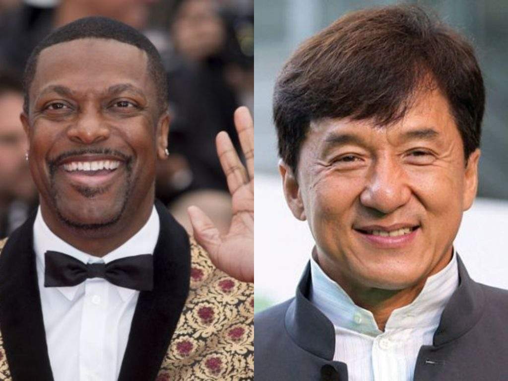 Chris Tucker and Jackie Chan prepare for Rush Hour 4