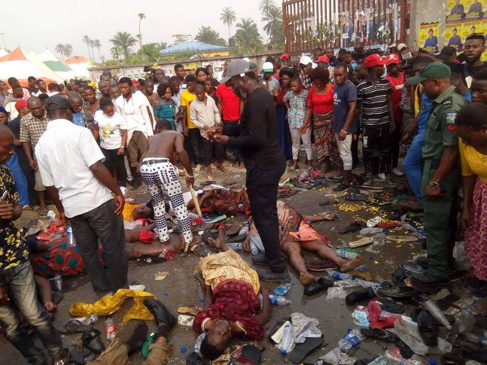 Many killed in stampede at APC rally in Port-Harcourt