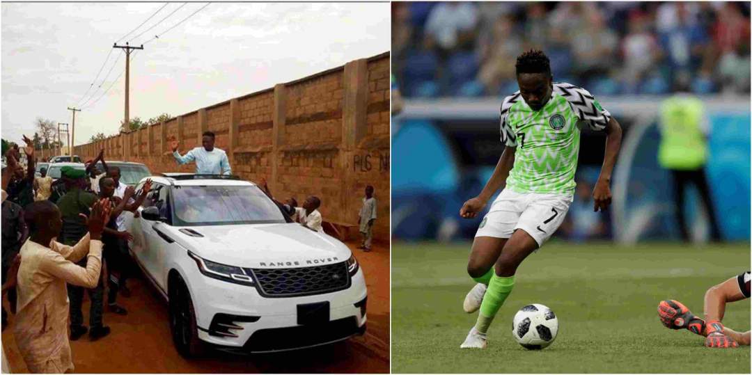 Ahmed Musa reportedly gifts N250,000 to street cleaner in Asaba