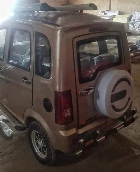 Photos of fully air conditioned Keke Napep spotted in Anambra state