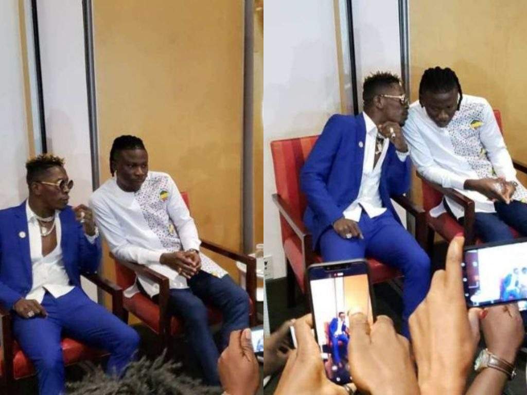 Shatta Wale and Stonebwoy hold press briefing as they settle their beef