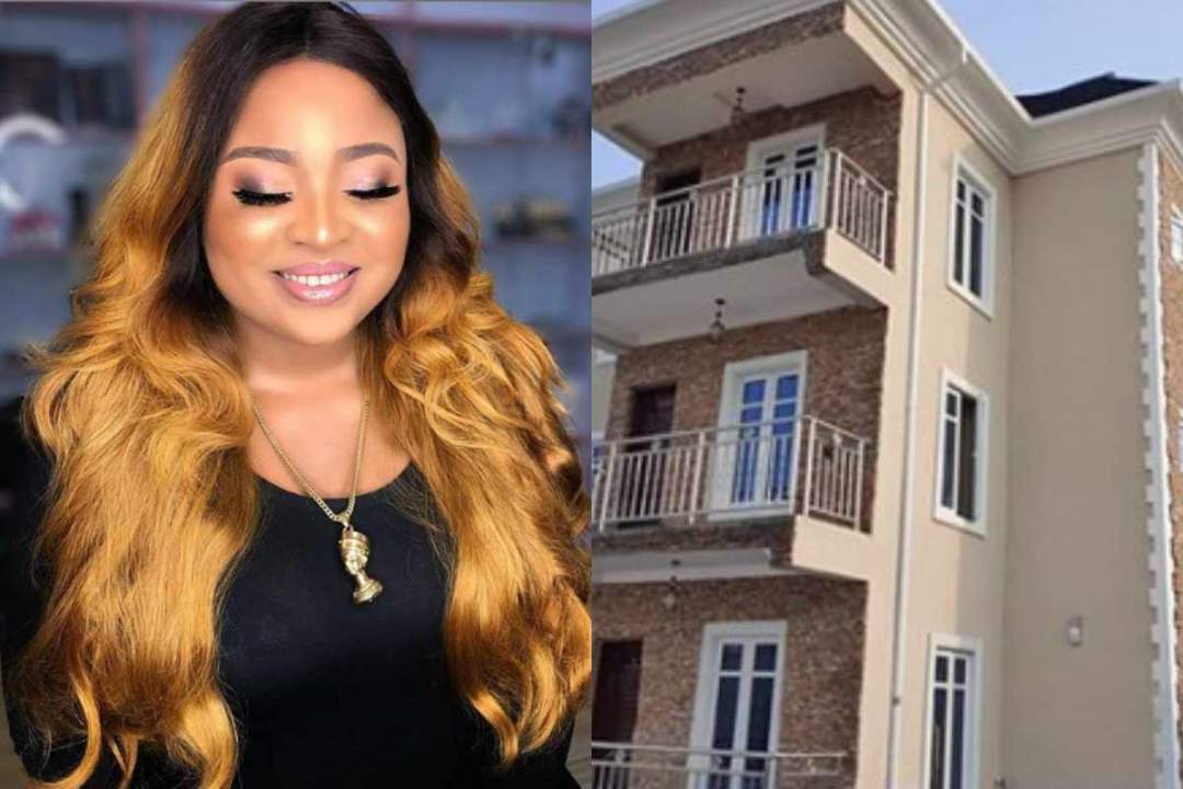 Actress Abimbola Afolayan shows off her new mini estate (Photos)