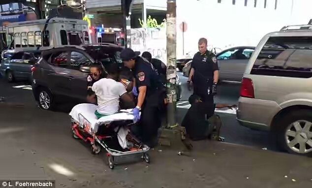 Photos: 33 People Collapse On New York Street After Marijuana Overdose