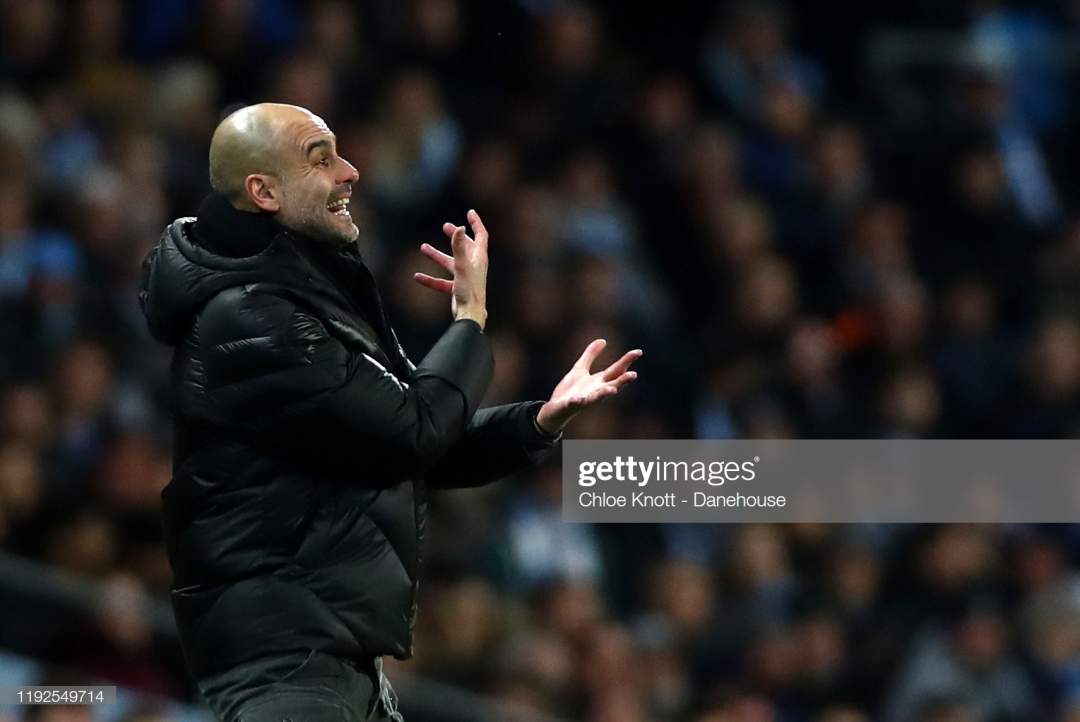 EPL: Guardiola names five clubs Man City cannot compete with