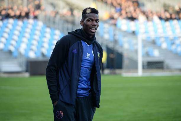 Jubilation at Old Trafford as Pogba returns to Man United training ahead of Premier League return (photos)