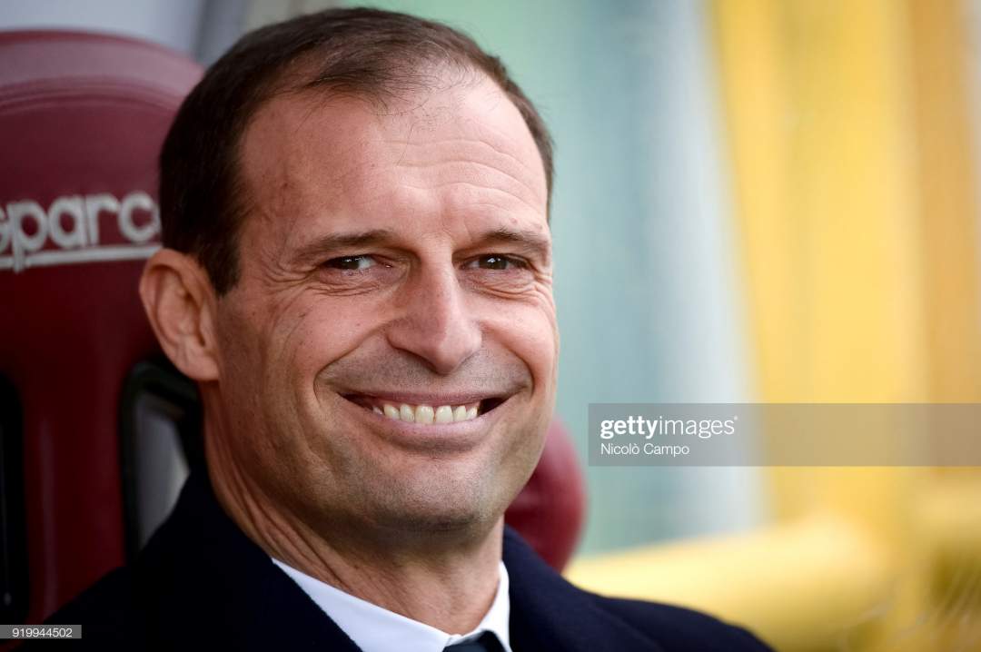 EPL: Max Allegri heading to Manchester United to replace Solskjaer