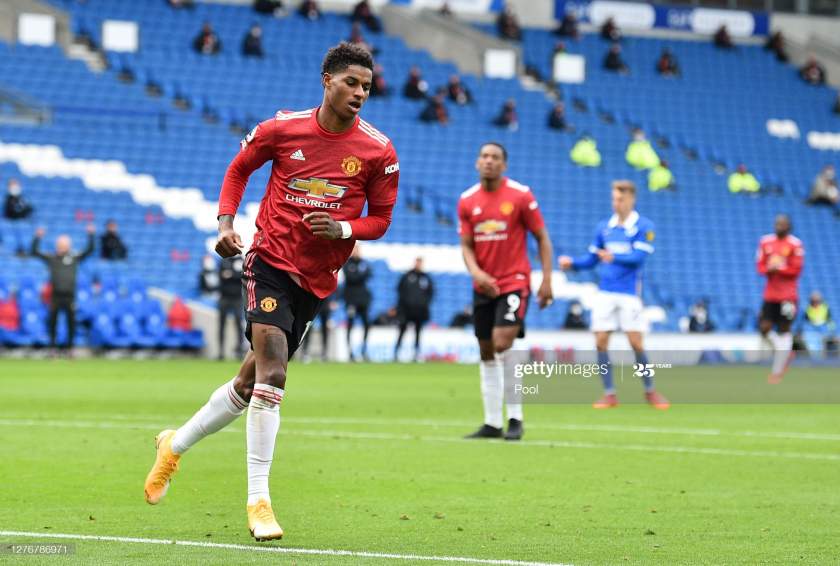 EPL: Solskjaer explains why he was angry with Rashford during 3-2 win at Brighton