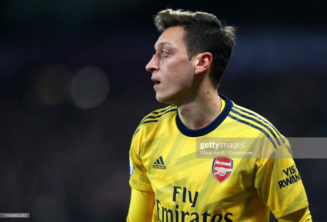 African big team names club after Arsenal sta Ozil (his reaction is priceless)