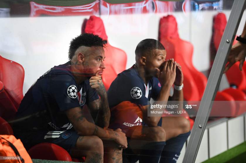 Champions League final: How Neymar, Mbappe reacted to PSG's 1-0 defeat to Bayern Munich