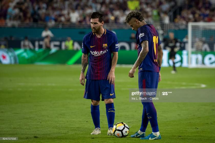 Champions League: I want to play with Messi next season - Neymar declares