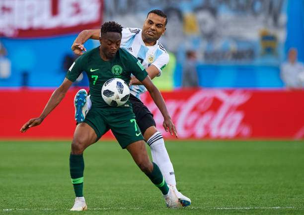 Super Eagles star saves people from hunger as he shares food items to people in Jos amid COVID-19