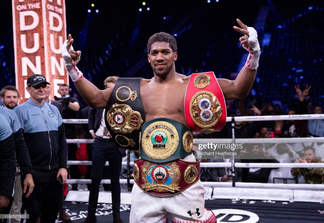 Anthony Joshua's next fighter revealed (he must fight him within 180 days or lose belts)