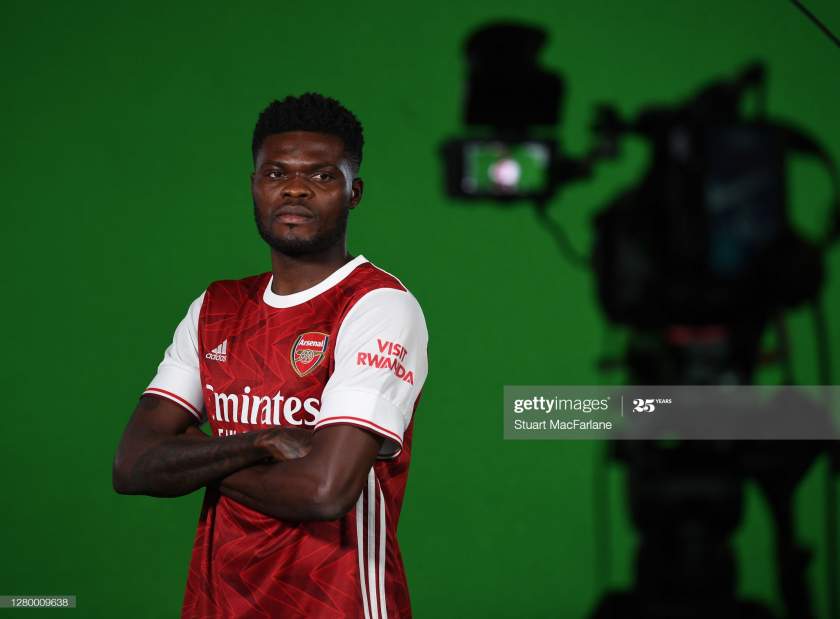 Thomas Partey names five Arsenal players he admired