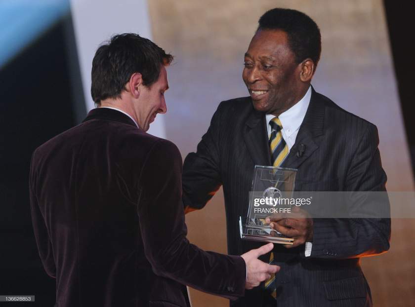 LaLiga: Pele reacts as Messi equals his record