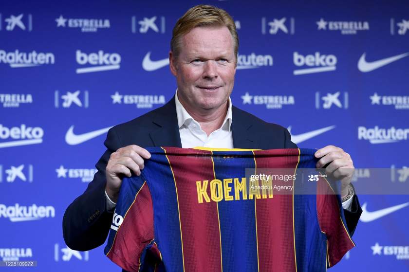 New Barcelona coach, Ronald Koeman move to sign Liverpool star