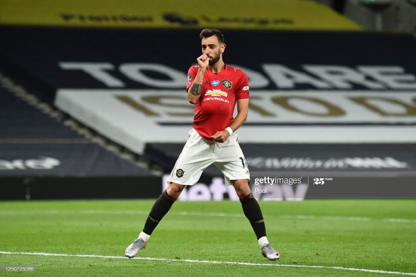 EPL: Bruno Fernandes rates Man United's chance of winning title