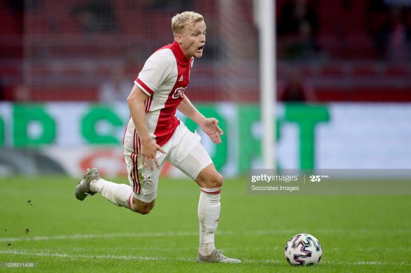 Details of Man Utd's contract for Van de Beek emerge