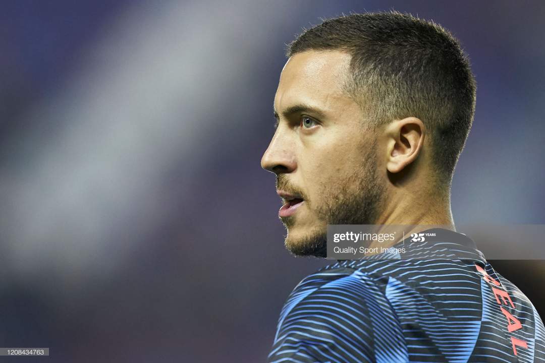 Real Madrid star Hazard flaunts new hairstyle inspired by deadly coronavirus