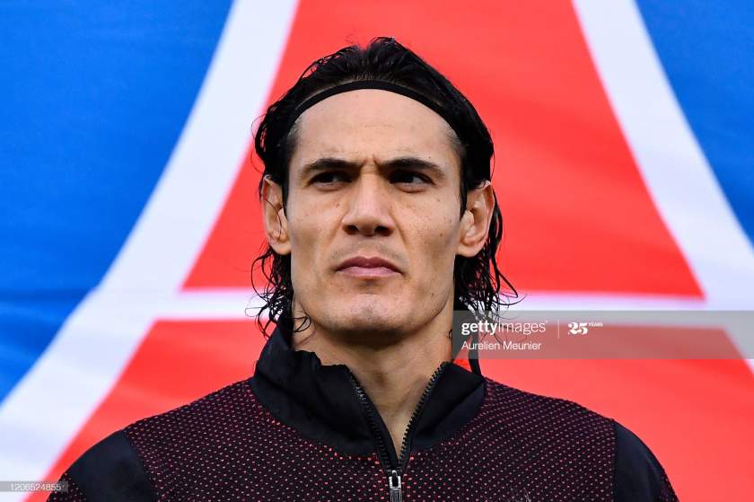 EPL: Man United react as FA bans, fines Cavani