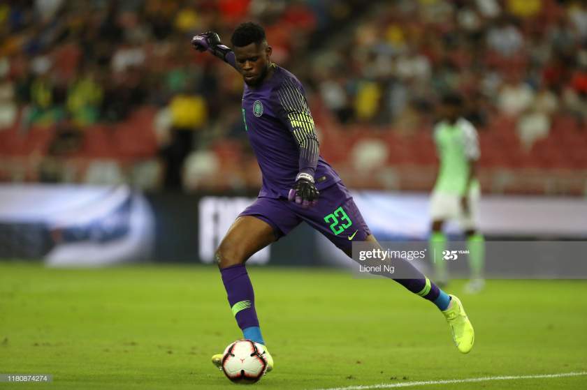 Super Eagles goalkeeper, Francis Uzoho breaks silence on his real age