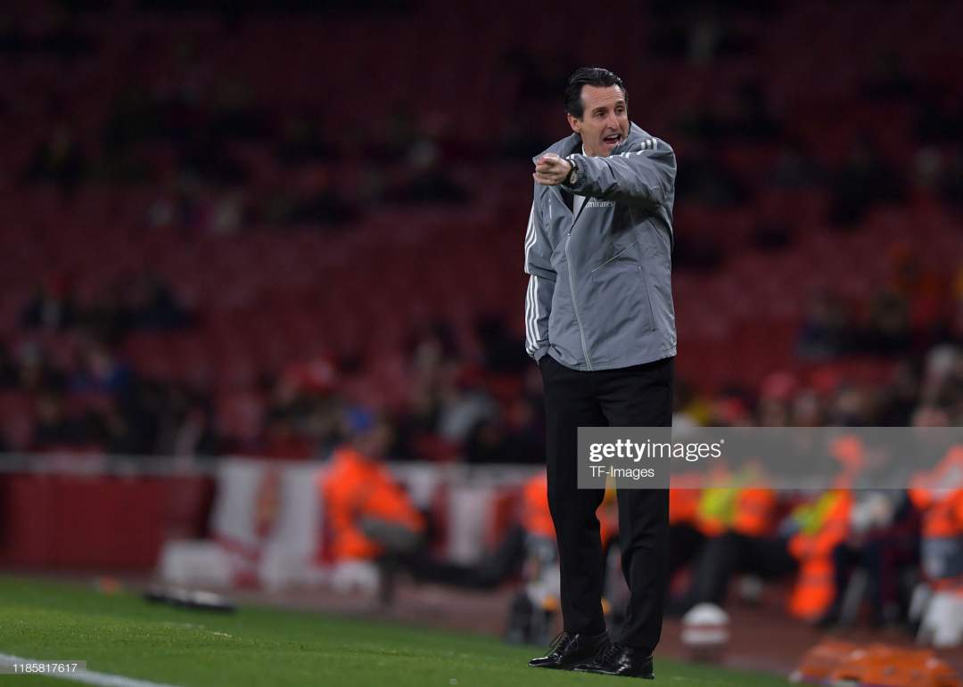 EPL: Unai Emery reveals one Arsenal player who didn't say goodbye to him when he was sacked