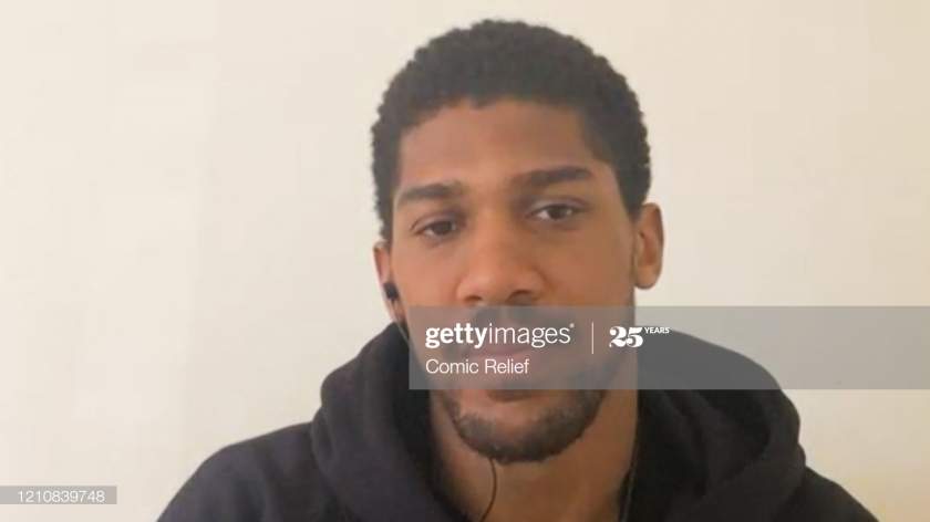 Anthony Joshua makes big donation to needy families in Nigeria amid COVID-19 crisis (video)