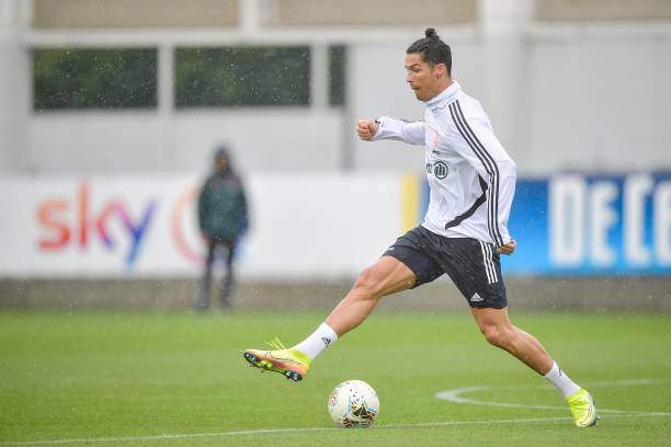 Cristiano Ronaldo wears new look, exotic wristwatch ahead of Serie A return (photo)