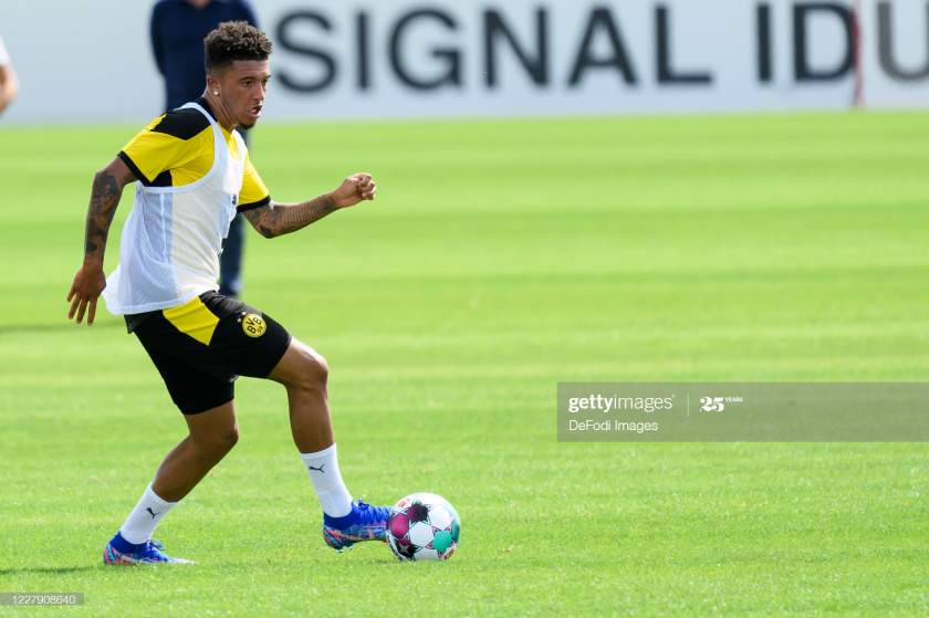 Dortmund issues update on Jadon Sancho's move to Man Utd