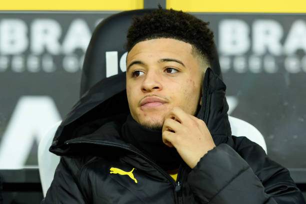 Jadon Sancho Of Borussia Dortmund Sits On The Bench Prior To The Picture Id1206551191?k=6&m=1206551191&s=&w=0&h=kOgsWVL9ai40wIMfqZMmxuGo X 0ReoHj5q_gNQ3MW0=